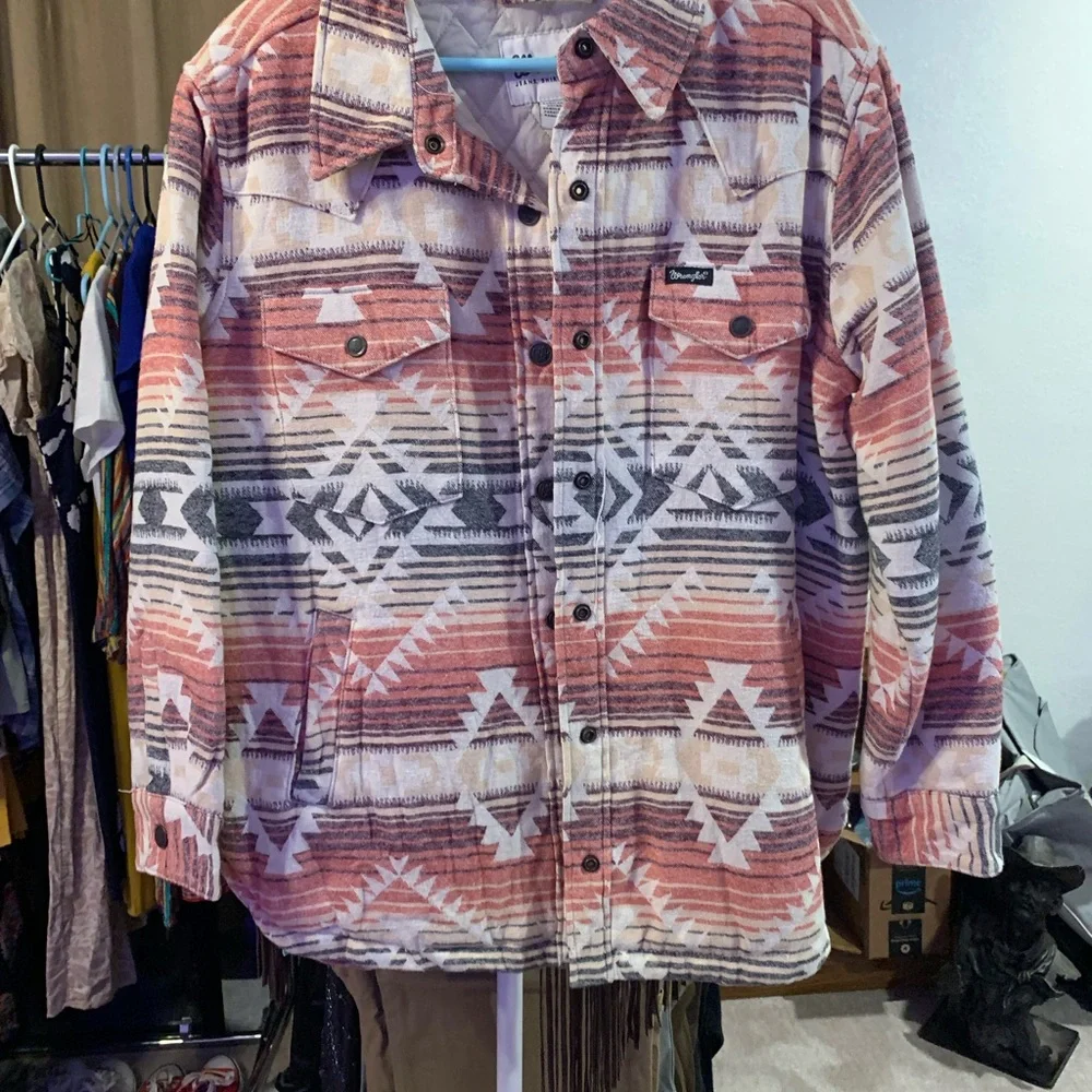 Wrangler Multicolor Quilted Jacket - Picture 1 of 3